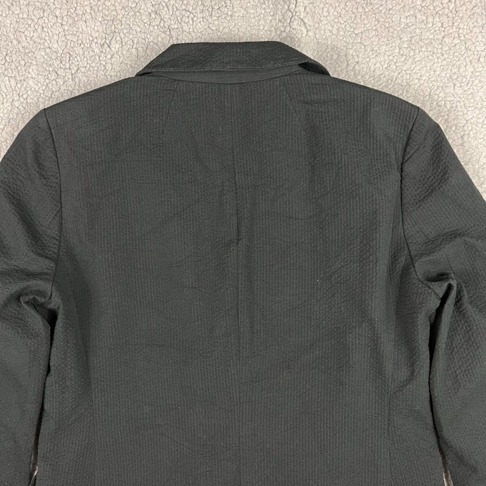 J Crew Blazer Women 6 Small Black Parke Jacket Textured Sport Coat Suit Casual 4 - Picture 8 of 11